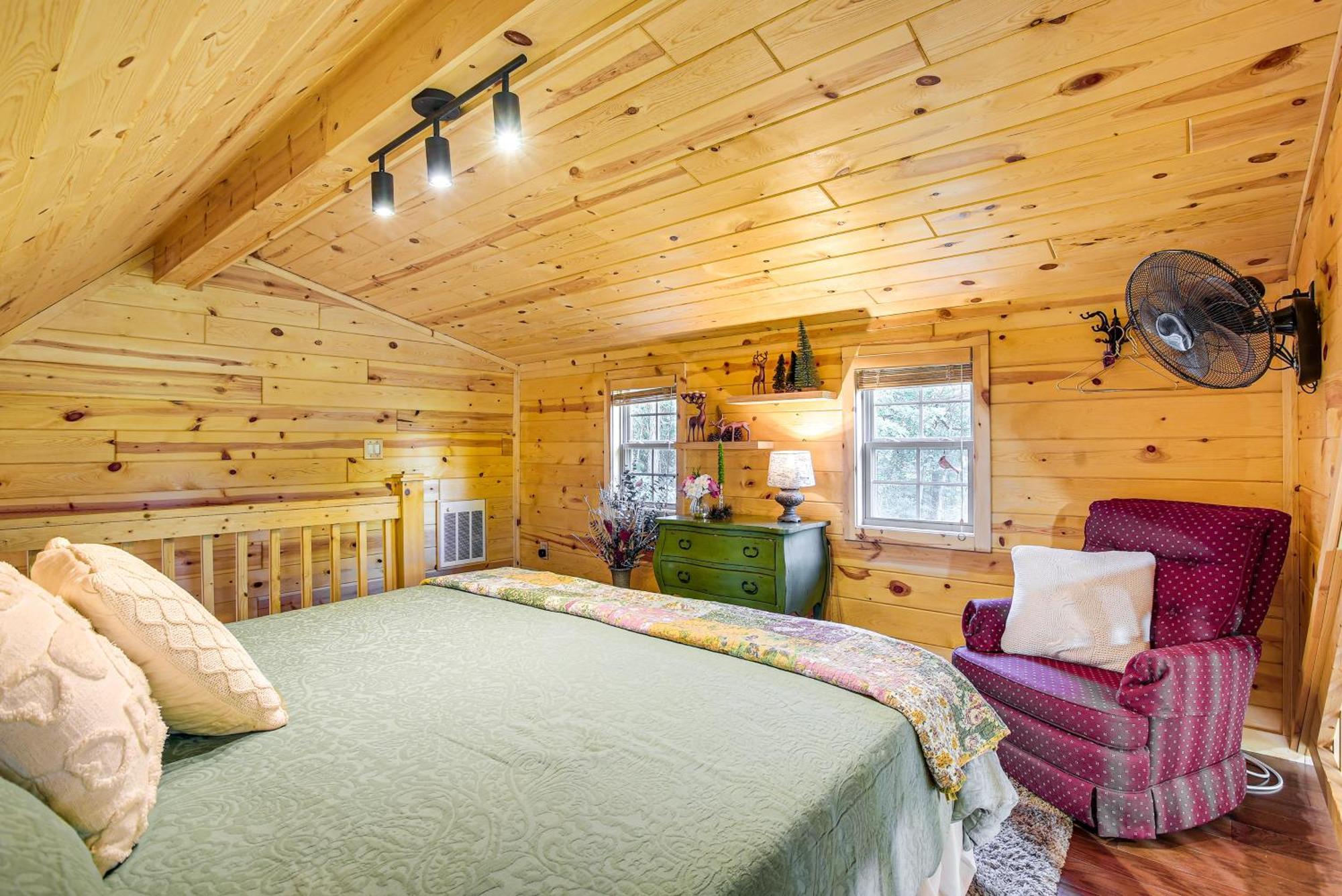 Idyllic Cabin In The Heart Of Hocking Hills Rockbridge Extérieur photo