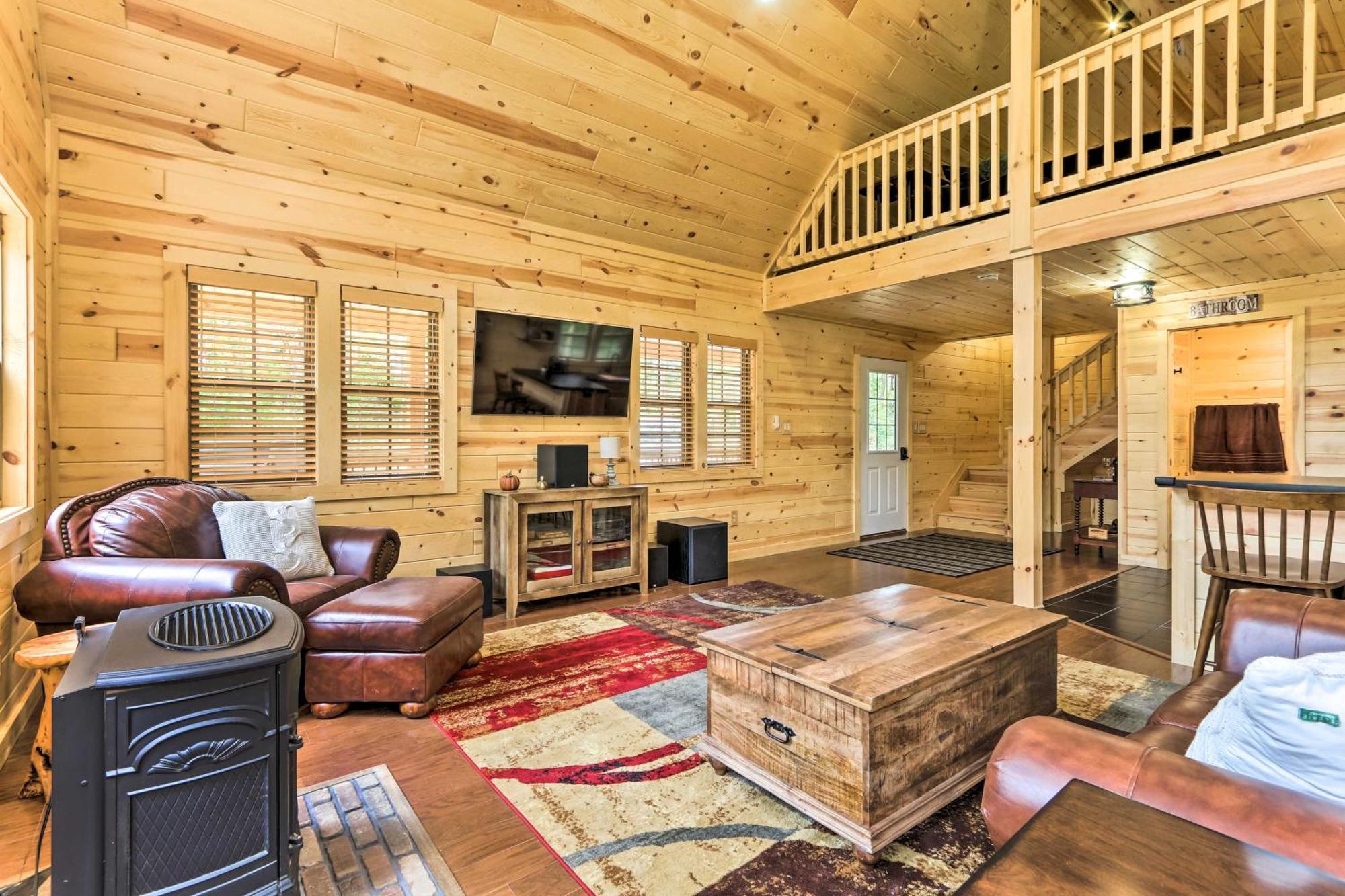 Idyllic Cabin In The Heart Of Hocking Hills Rockbridge Extérieur photo